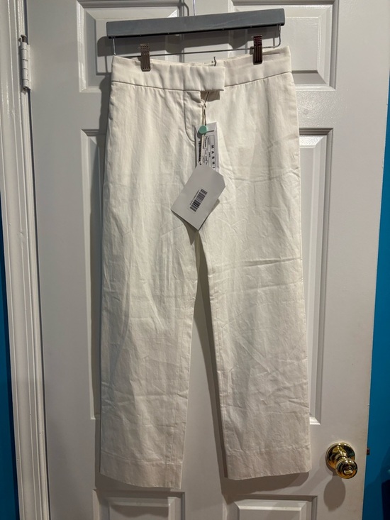 Marni Pants - Marni cropped straight leg trousers pants white sz 38 2 new NWT